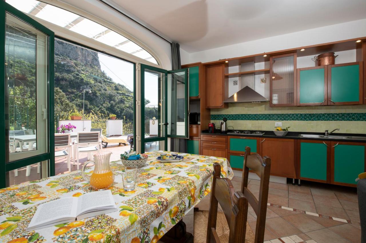 Casa Fiore Pontone Bagian luar foto